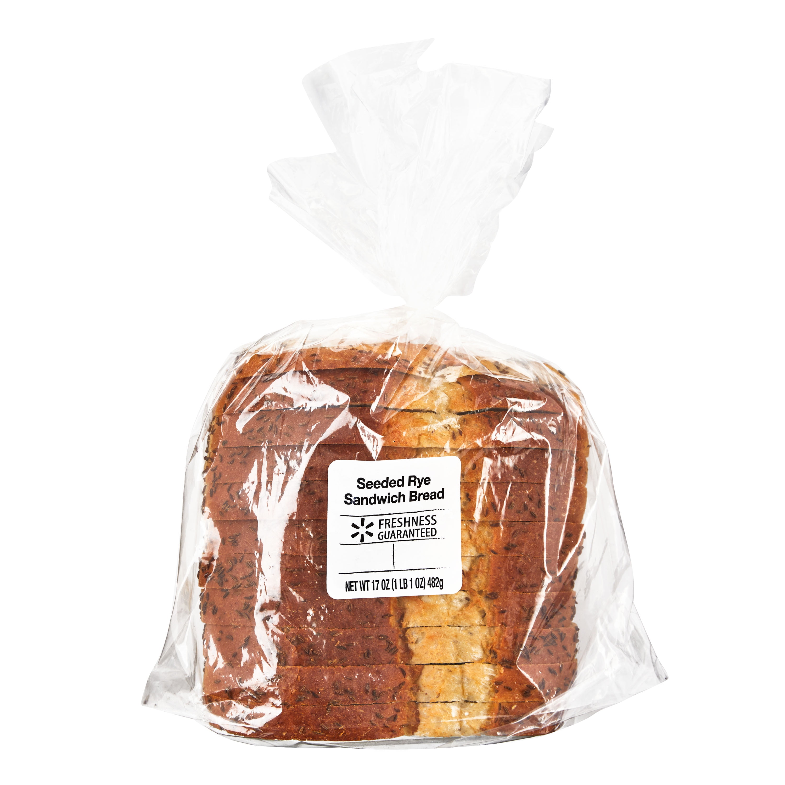 Freshness Guaranteed Seeded Rye Sandwich Bread, 17 oz