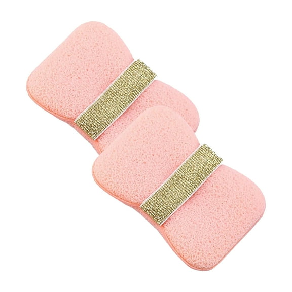 Double-Sided Bath Foaming Bag, Dual-Sided Exfoliating Mesh Pouch with Handle, 2 in 1 Bathroom Soap Sponge Bath Sponges B