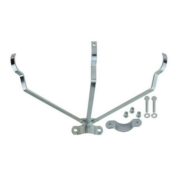 Alta Hollow Hub Rear Fender Braces Steel Bicycle Chrome (20")