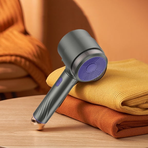 Limited Time Deal karymi USB Lint Remover,Fabric Shaver,Fuzz Remover,Quickly and Effectively Pilling of Clothes,Bed Sheets, and Other Fabric,6 Stainless Steel Blade Kitchen Essentials