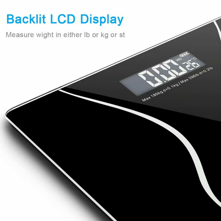 EPAuto Precision Digital Bathroom Body Weight Scale LCD Display  330lb(150kg) NIB