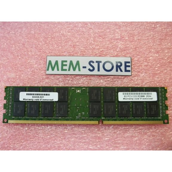 604506-B21 8GB DDR3 1333MHz Memory HP Proliant DL360 G6 DL370 G6 DL380 G6 ML150 (3rd Party)