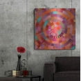 thumbnail image 7 of Luxe Metal Art 'Coral Radial 1' by David Manlove, Metal Wall Art, 36"x36", 7 of 7