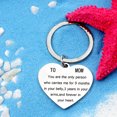 thumbnail image 3 of Clearance Jewelry Under $5 VerPetridure To My Mom Mother's Day Stainless Steel Keychain Is The Best Gifts For Mom, 3 of 4