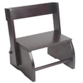 thumbnail image 1 of Giftmark 1615E Large Childrens Flip Stool Espresso, 1 of 1