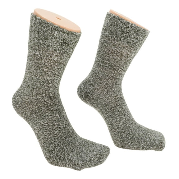 Unique Bargains 5 Pair Men's Thermal Winter Warm Socks Assorted Color Polyester