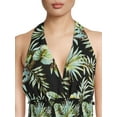 thumbnail image 3 of Madden NYC Women's Juniors Double Tiered Halter Dress, 3 of 5