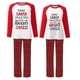 thumbnail image 3 of Conjuntos de pijamas a juego para pareja de Navidad, ropa de dormir corta para adultos, ropa de salón, Dear Santa, She's & He's The Naughty Ones, 3 of 4
