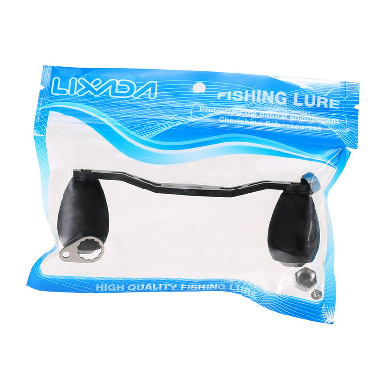 Fishing Reel Handle Carbon Baitcasting Fishing Reel Handle Trolling Reel Handle Left Right Ultralight Reel Handle Reel Crank Accessory, Size: for