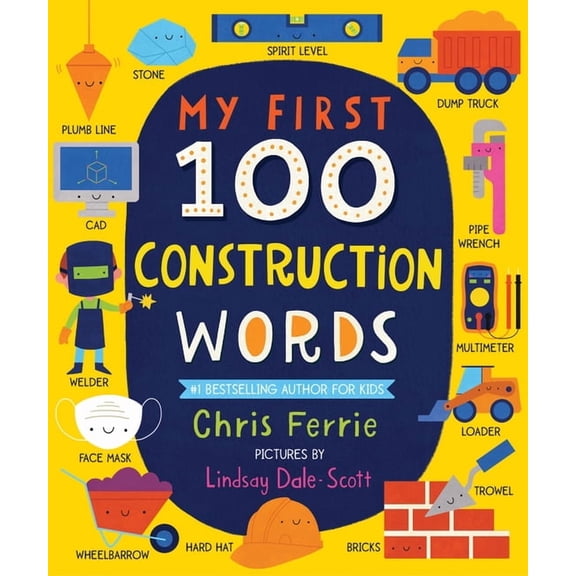 My First Steam Words My First 100 Construction Words, (Board Book)