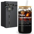 thumbnail image 1 of Vaso para Beber PARDIEUR Chaos Coordinator de Vidrio, 470 ml, 1 of 7