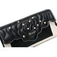 thumbnail image 4 of Rosette 3d Crystal Vegan Leather Mini Crossbody Clutch, 4 of 6