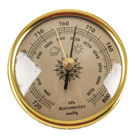 

72mm Barometer Temperature and Humidity Gauge Monitor Indoor Thermometer with Humidity for Home Wall Room Incubator Tank