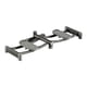 thumbnail image 4 of Equipo de ejercicio de piernas Equipo de fitness Entrenamiento de fuerza Tren portátil del suelo pélvico Accesorios para gimnasio de fitness femenino gris sin apoyabrazos, 4 of 9