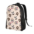 thumbnail image 2 of Easygdp Panda Ice Creams Donuts Mochila Versátil y Elegante: Comodidad, Almacenaje y Durabilidad para la Universidad, Trabajo, Viajes y Uso Diario, 2 of 8