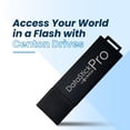 thumbnail image 2 of Centon DataStick Pro USB Flash Drives, USB 3.0, 64GB, Black, Pack Of 5, S1-U3P6-64G-5B, 2 of 5