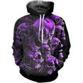 thumbnail image 4 of Nueva sudadera con capucha para hombre, estampado de calavera en 3D, jersey con estampado de tendencia urbana, manga larga, estilo hip hop, informal, holgada, para otoño, ropa para hombre, 4 of 5
