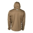 thumbnail image 4 of BANDED Men's Hooded Mid-Layer Fleece Pullover, Marsh Brown, Size: L (B1010061-MB-L), 4 of 5