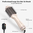thumbnail image 3 of TOME 4 in 1 Hair Dryer Brush 3 inch,Large Hot Air Volumizer Anti-Frizz Dual Voltage Blowout Styling Brush, 3 of 8