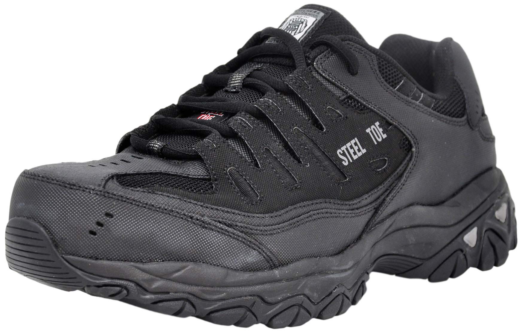 Skechers Cankton Men's Steel Toe Work Shoes photo 1