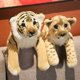thumbnail image 2 of Imitation Lion Tiger Leopard Plush Toy / Soft / Cute / Lifelike Lion King Doll / Children's Birthday Gifttiger58cm Deng Xun unisex, 2 of 2