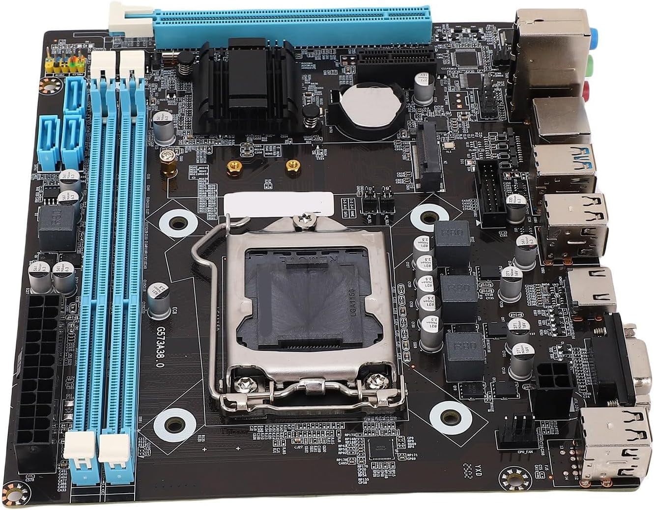 PC Motherboard Gaming Motherboard H81 M . 2 NVMe NGFF 6Gbs LGA 1150 Micro ATX High Speed ​​Desktop PC