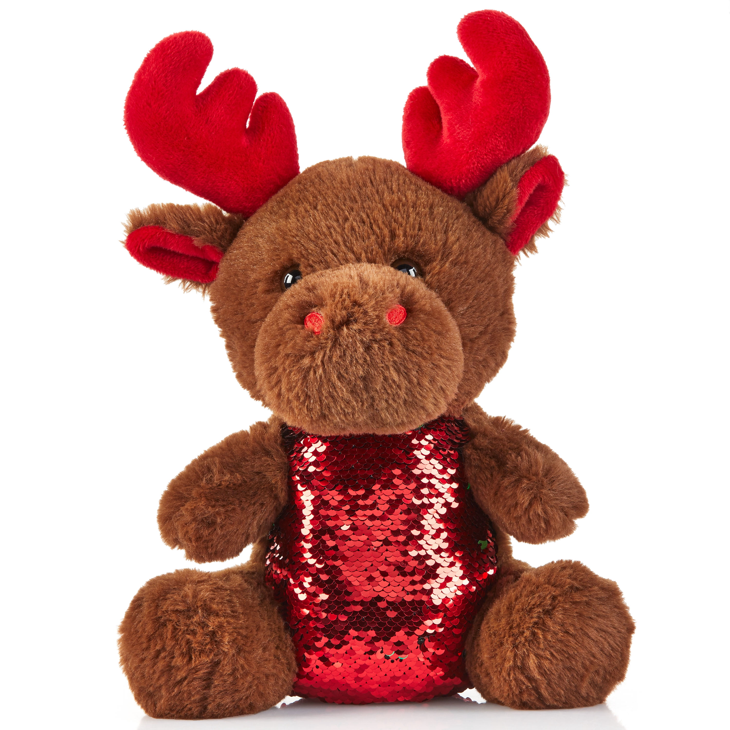 Holiday Time 10.5 inch Sequin Plush Toy