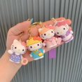 thumbnail image 4 of LLavero de muñeca con adornos de goma para mujer y niña, llavero de gato con dibujos animados, regalo de Navidad, decoración personalizada para bolso, 4 of 4