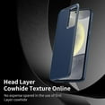 thumbnail image 2 of (Blue-For Samsung Galaxy S25 5G）Smart View Window Leather Phone Case with Card Slot, 2 of 4