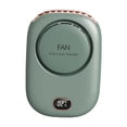 thumbnail image 1 of Mini Ventilador de Cuello Sunnimix Portátil USB Recargable Verde Ventilador de cuello colgante, 1 of 8