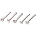 thumbnail image 3 of 24 piezas de piercing para la nariz con diamantes de imitación de cristal para mujer, barra de acero quirúrgico, 3 of 3