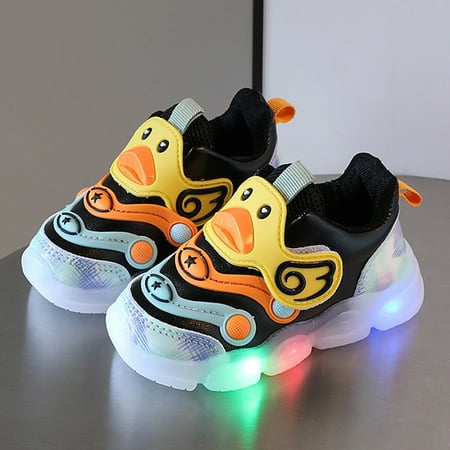 

Cathalem Little Girls Shoes Children Sports Shoes Light Shoes Small White Shoes Light Board Shoes Non Slip Soft Bottom Toddler Shoes Black 2 Years