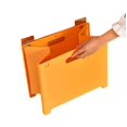 thumbnail image 5 of SHAR Foldable Wall-Mounted Laundry Basket Storage Solution, 5 of 5