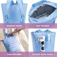 thumbnail image 4 of Bolsa aislante Cooler Fit & Fresh, a prueba de fugas, 18 latas, con forma de aciano, 4 of 6