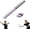 Purple, variant on Badminton Power Trainer with Magnetic Resistance, 11.8" Swing Trainer Sound Feedback for Smash Technique, Real Racket Handle Feel for Wrist Arm Strength Training Fitness Professional Players