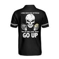 thumbnail image 3 of Funny Skull Billiard, Personalized Billiard Shoot Pool Better Polo Shirt S-5XL, 3 of 5