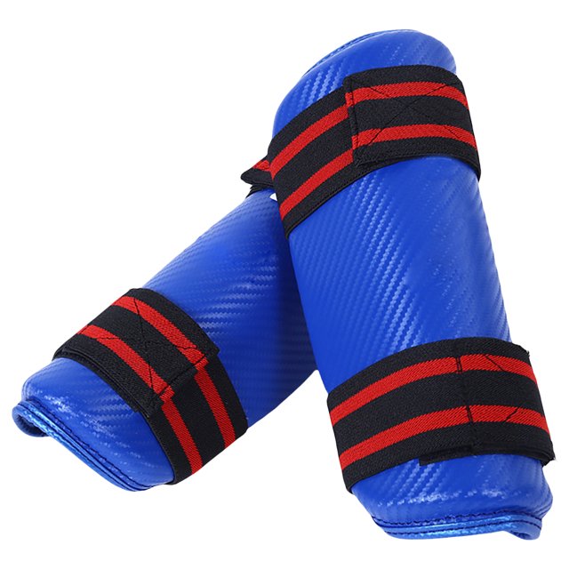 Bangcool Protège-Tibias Sangle Réglable Équipement de Protection Protège-Jambes Protège-Bras pour Taekwondo