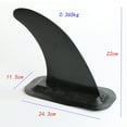 thumbnail image 2 of AURARMLET 1Pcs Surfboard Fins Replacement Sup Side Fin Black For Surfing 9.6x4.5x8.7in, 2 of 8