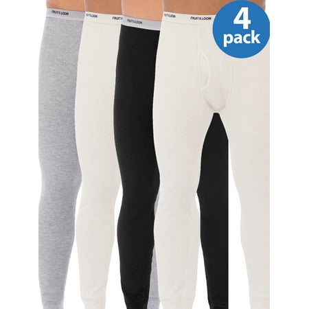 Buy 2 Fruit of the Loom Big Mens Classic Thermal Underwear Bottom, Value 2 Pack, and Save!