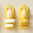2PCS Cute Duck Beauty Blender Holder, Cartoon Animal No Drilling