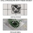 thumbnail image 2 of 2Pcs Silicone Drain Protector, Sink Filter with Sucker, Shower Drain Hair Catcher for Kitchen, Bathroom, Bathtub, 2 of 4
