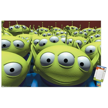 Disney Pixar Toy Story - Aliens Wall Poster, 14.725" x 22.375"