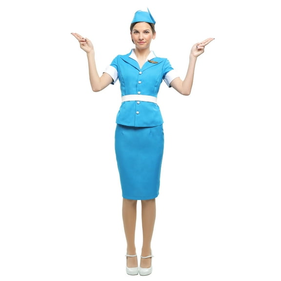 Women's Flight Attendant Costume