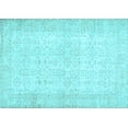 thumbnail image 1 of Ahgly Company Indoor Rectangle Abstract Light Blue Contemporary Area Rugs, 8' x 12', 1 of 4