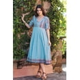 thumbnail image 2 of NOVICA Cotton midi dress, 'Jaipur Heritage', 2 of 9