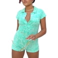 thumbnail image 3 of Txlixc Ropa deportiva de cuello de solapa de ocio para mujeres Txlixc moda, 3 of 5