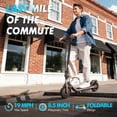 thumbnail image 5 of Electric Scooter for Adults – 8.5"/10"/12" Tires,Peak 500W-700W Motor, 15-30 Miles Range, Up to 20 MPH – Foldable Commuter Scooter for Men & Women, 5 of 8