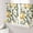 Green Yellow, variant on Sheer Curtains 63 Inch Length 2 Panels Set for Bedroom, Lemon Floral Semi Sheer Curtains for Windows, Watercolor Country Summer Spring Fruit Voile Window Treatments Rod Pocket Curtain