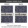 thumbnail image 4 of Spring Summer Multicolored Flower Leaves Garden Flag 12.5x18 Inch Double Side for Outdoor Courtyard Garden Decor Flowers Welcome Holiday Flag for Outside Decoration, 4 of 4