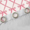 thumbnail image 4 of Manfei Girls Pink Ribbon Black Out Curtains, Cartoon Bowknot Bow-tie Curtains Pack of 2 (42x63 Each), Princess Bow Style Bedroom Curtains, Curtains Blackout Room Decor, 4 of 6